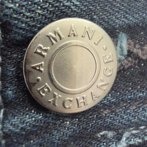 Armani Exchange Distressed Slim Fit Jeans – Size 31x32 - Picture 6 of 15